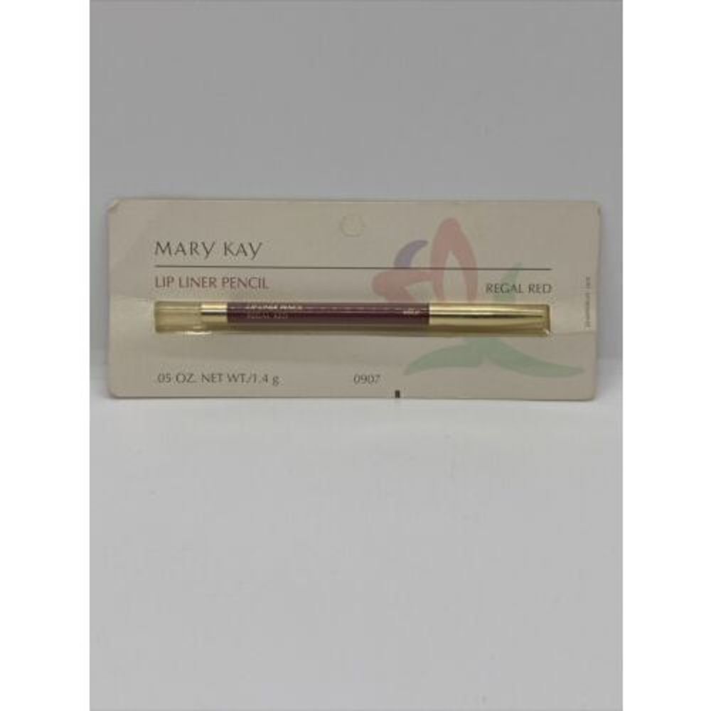 Vintage Mary Kay Lip Liner Pencil REGAL RED #0907 NEW SEALED in PKG.